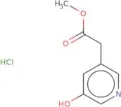 Methyl 2-(5-hydroxypyridin-3-yl)acetate hydrochloride
