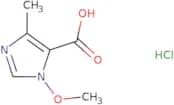 1-Methoxy-4-methyl-1H-imidazole-5-carboxylic acid hydrochloride