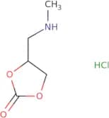 4-[(Methylamino)methyl]-1,3-dioxolan-2-one hydrochloride