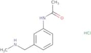 N-{3-[(Methylamino)methyl]phenyl}acetamide hydrochloride
