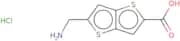 5-(Aminomethyl)thieno[3,2-b]thiophene-2-carboxylic acid hydrochloride