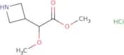 Methyl 2-(azetidin-3-yl)-2-methoxyacetate hydrochloride