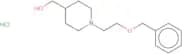 {1-[2-(Benzyloxy)ethyl]piperidin-4-yl}methanol hydrochloride