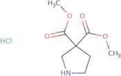 3,3-Dimethyl pyrrolidine-3,3-dicarboxylate hydrochloride