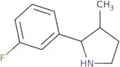2-(3-Fluorophenyl)-3-methylpyrrolidine