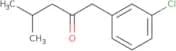 1-(3-Chlorophenyl)-4-methylpentan-2-one