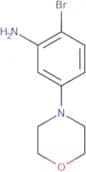 2-Bromo-5-(morpholin-4-yl)aniline