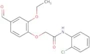 N-(2-Chlorophenyl)-2-(2-ethoxy-4-formylphenoxy)acetamide