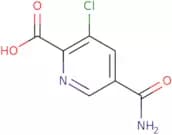 5-Carbamoyl-3-chloropyridine-2-carboxylic acid