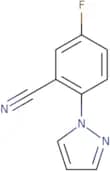 5-Fluoro-2-(1H-pyrazol-1-yl)benzonitrile