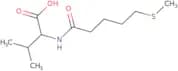 (2S)-3-Methyl-2-[5-(methylsulfanyl)pentanamido]butanoic acid