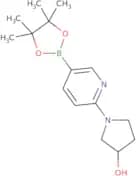 (R)-1-(5-(4,4,5,5-Tetramethyl-1,3,2-dioxaborolan-2-yl)pyridin-2-yl)pyrrolidin-3-ol