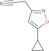 2-(5-Cyclopropylisoxazol-3-yl)acetonitrile