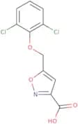 5-(2,6-Dichlorophenoxymethyl)-1,2-oxazole-3-carboxylic acid