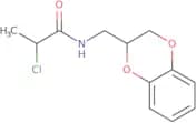 2-Chloro-N-(2,3-dihydro-1,4-benzodioxin-2-ylmethyl)propanamide