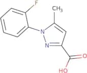 1-(2-Fluorophenyl)-5-methyl-1H-pyrazole-3-carboxylic acid