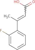 3-(2-Fluorophenyl)but-2-enoic acid