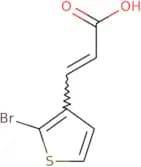 (2E)-3-(2-Bromothiophen-3-yl)prop-2-enoic acid