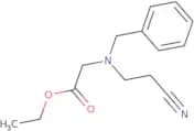 Ethyl 2-[benzyl(2-cyanoethyl)amino]acetate