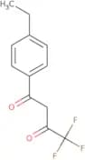 1-(4-Ethylphenyl)-4,4,4-trifluorobutane-1,3-dione