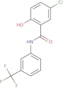5-Chloro-2-hydroxy-N-[3-(trifluoromethyl)phenyl]benzamide