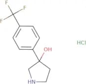 3-(3-(Trifluoromethyl)phenyl)pyrrolidin-3-ol hydrochloride