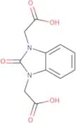 2-[3-(Carboxymethyl)-2-oxo-2,3-dihydro-1H-1,3-benzodiazol-1-yl]acetic acid