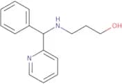 3-{[Phenyl(pyridin-2-yl)methyl]amino}propan-1-ol