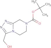 3-Hydroxymethyl-5,6-dihydro-8H-[1,2,4]triazolo[4,3-a]pyrazine-7-carboxylic acid tert-butylester