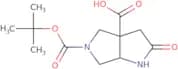 rac-(3aR,6aS)-5-[(tert-Butoxy)carbonyl]-2-oxo-octahydropyrrolo[3,4-b]pyrrole-3a-carboxylic acid