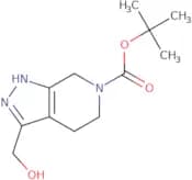 3-Hydroxymethyl-1,4,5,7-tetrahydro-pyrazolo[3,4-c]pyridine-6-carboxylic acid tert-butyl ester