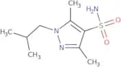 3,5-Dimethyl-1-(2-methylpropyl)-1H-pyrazole-4-sulfonamide