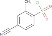 4-Cyano-2-methylbenzene-1-sulfonyl chloride