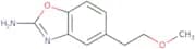 5-(2-Methoxyethyl)-1,3-benzoxazol-2-amine