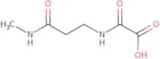 {[2-(Methylcarbamoyl)ethyl]carbamoyl}formic acid