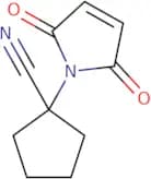 1-(2,5-Dioxo-2,5-dihydro-1H-pyrrol-1-yl)cyclopentane-1-carbonitrile