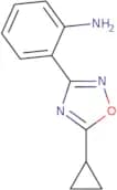 2-(5-Cyclopropyl-1,2,4-oxadiazol-3-yl)aniline