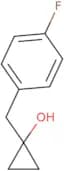 1-[(4-Fluorophenyl)methyl]cyclopropan-1-ol