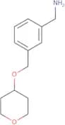 {3-[(Oxan-4-yloxy)methyl]phenyl}methanamine