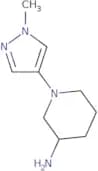 1-(1-Methyl-1H-pyrazol-4-yl)piperidin-3-amine