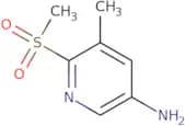 5-Methyl-6-(methylsulfonyl)pyridin-3-amine