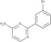 2-(3-Bromophenyl)pyrimidin-4-amine