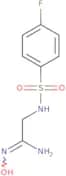 2-(4-Fluorobenzenesulfonamido)-N'-hydroxyethanimidamide