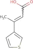 3-(Thiophen-3-yl)but-2-enoic acid