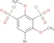 5-Bromo-2,4-dimethoxybenzene-1,3-disulfonyl dichloride
