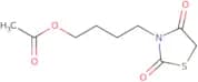 4-(2,4-Dioxo-1,3-thiazolidin-3-yl)butyl acetate