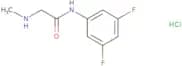N-(3,5-Difluorophenyl)-2-(methylamino)acetamide hydrochloride