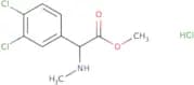 Methyl 2-(3,4-dichlorophenyl)-2-(methylamino)acetate hydrochloride