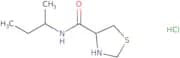 N-(Butan-2-yl)-1,3-thiazolidine-4-carboxamide hydrochloride