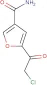 5-(2-Chloroacetyl)furan-3-carboxamide